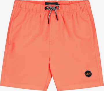 Shorts de bain 'Mike' Shiwi en orange : devant