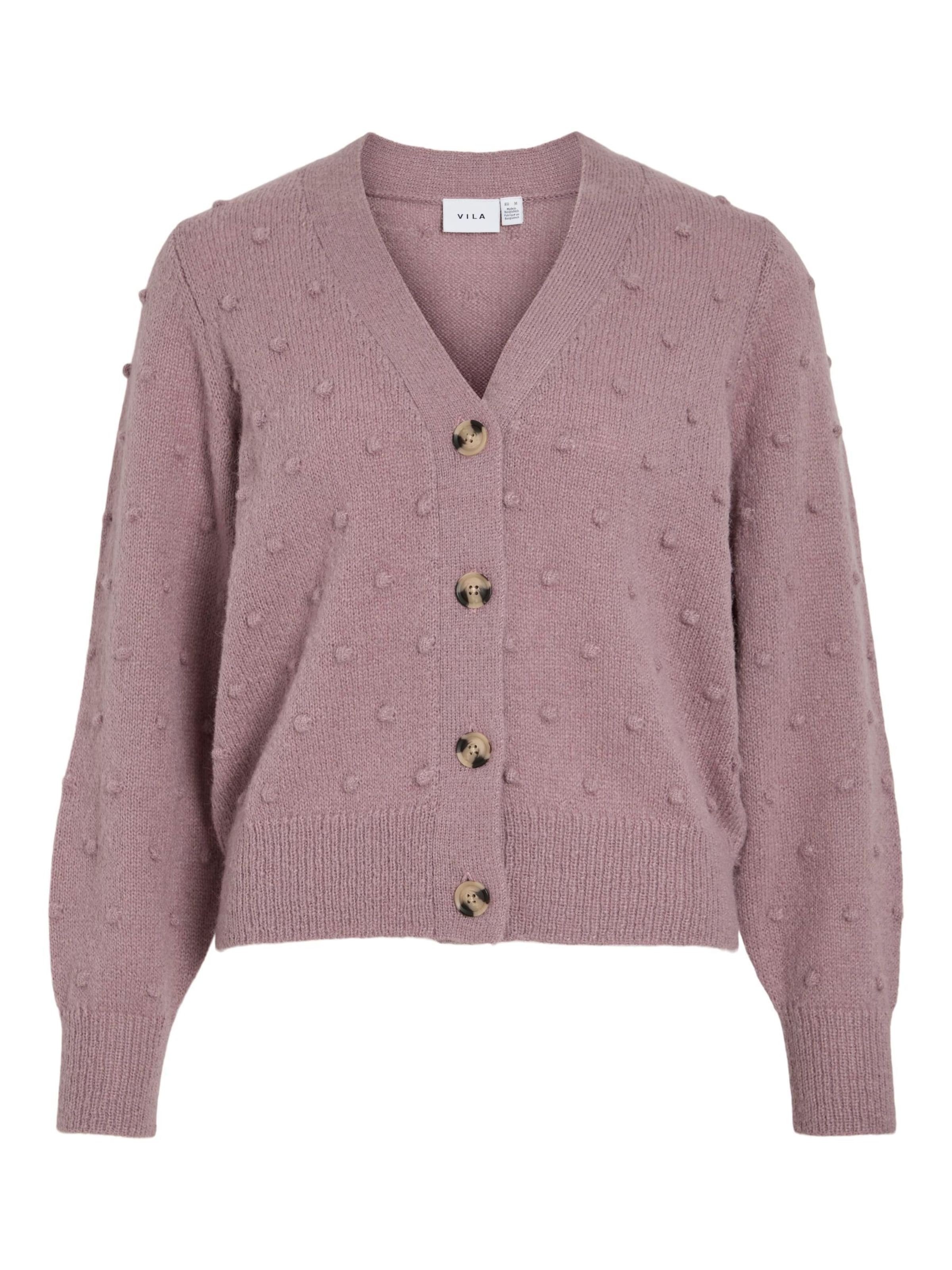 VILA Cardigan i lysviolet, Produktvisning