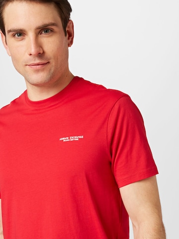 ARMANI EXCHANGE T-Shirt in Rot
