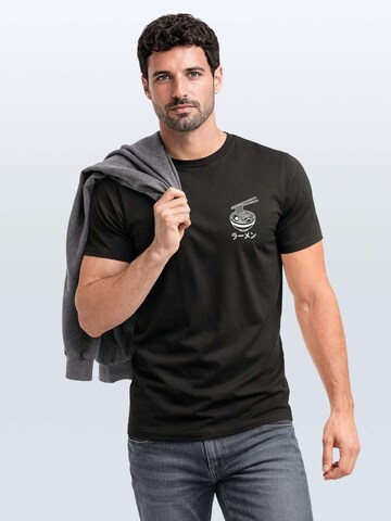 Neverless Shirt 'Ramen' in Grey