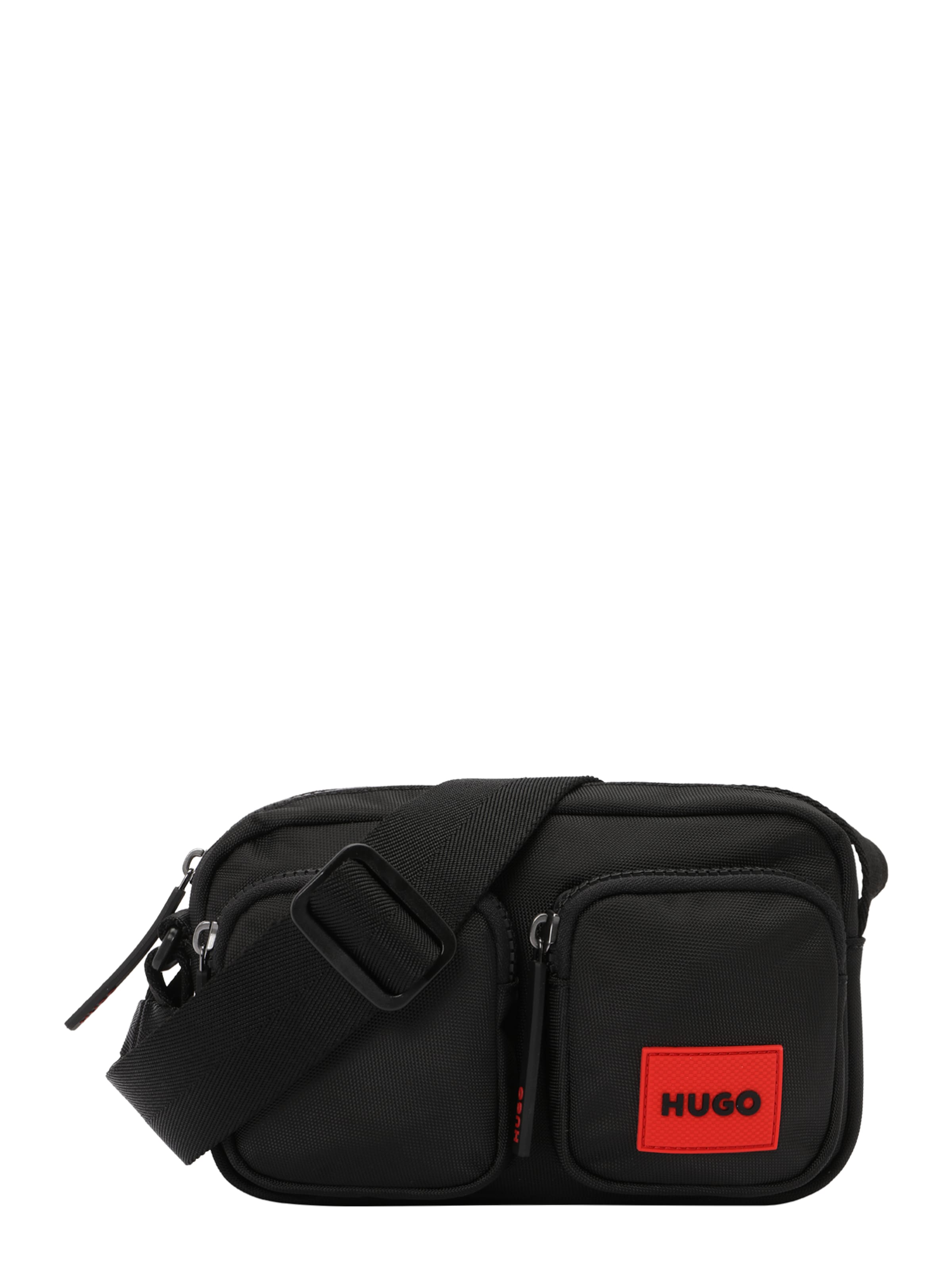 HUGO - Bolso de hombro 'Ethon 3.0' en negro: frente