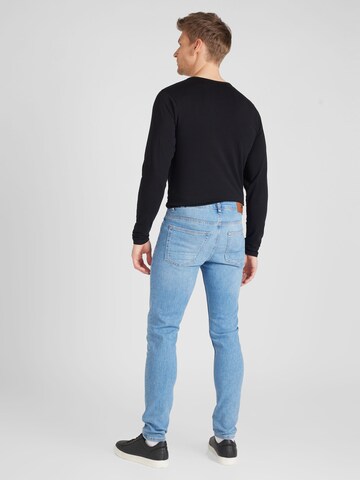 BOSS Slimfit Jeans 'Delano' in Blauw