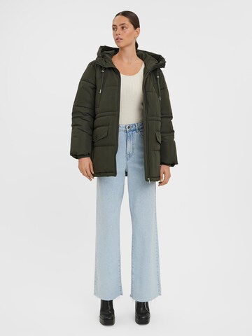 VERO MODA Winterjacke 'ELANOR' in Grau