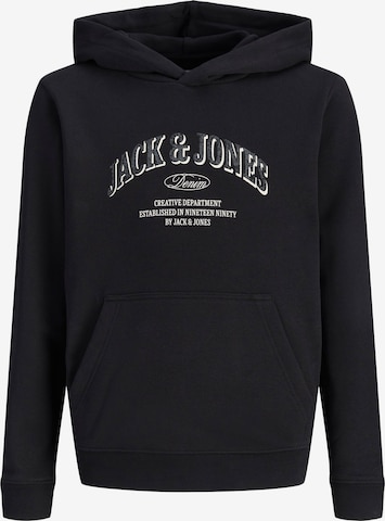 Jack & Jones Junior Свитшот 'JJEDENVER' в Черный: спереди