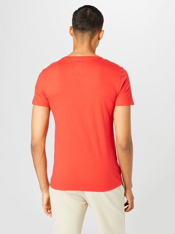 Superdry Rovný strih Funkčné tričko - Červená