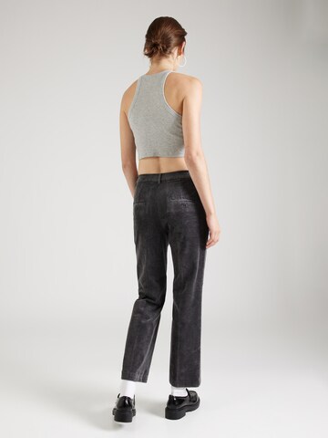 Part Two Regular Trousers with creases 'Misha' in Grey