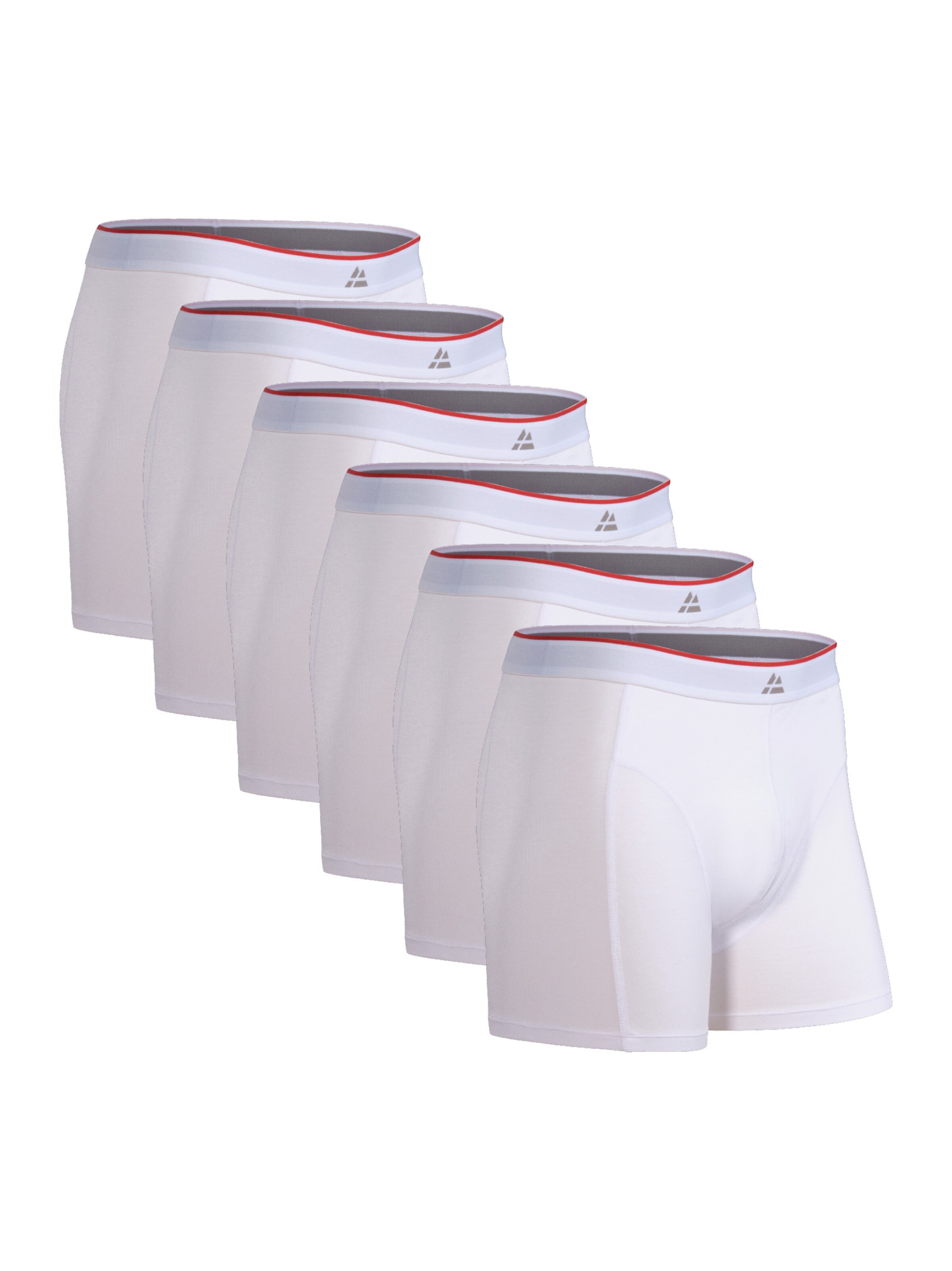 Boxers 'Bamboo' DANISH ENDURANCE en blanc : devant