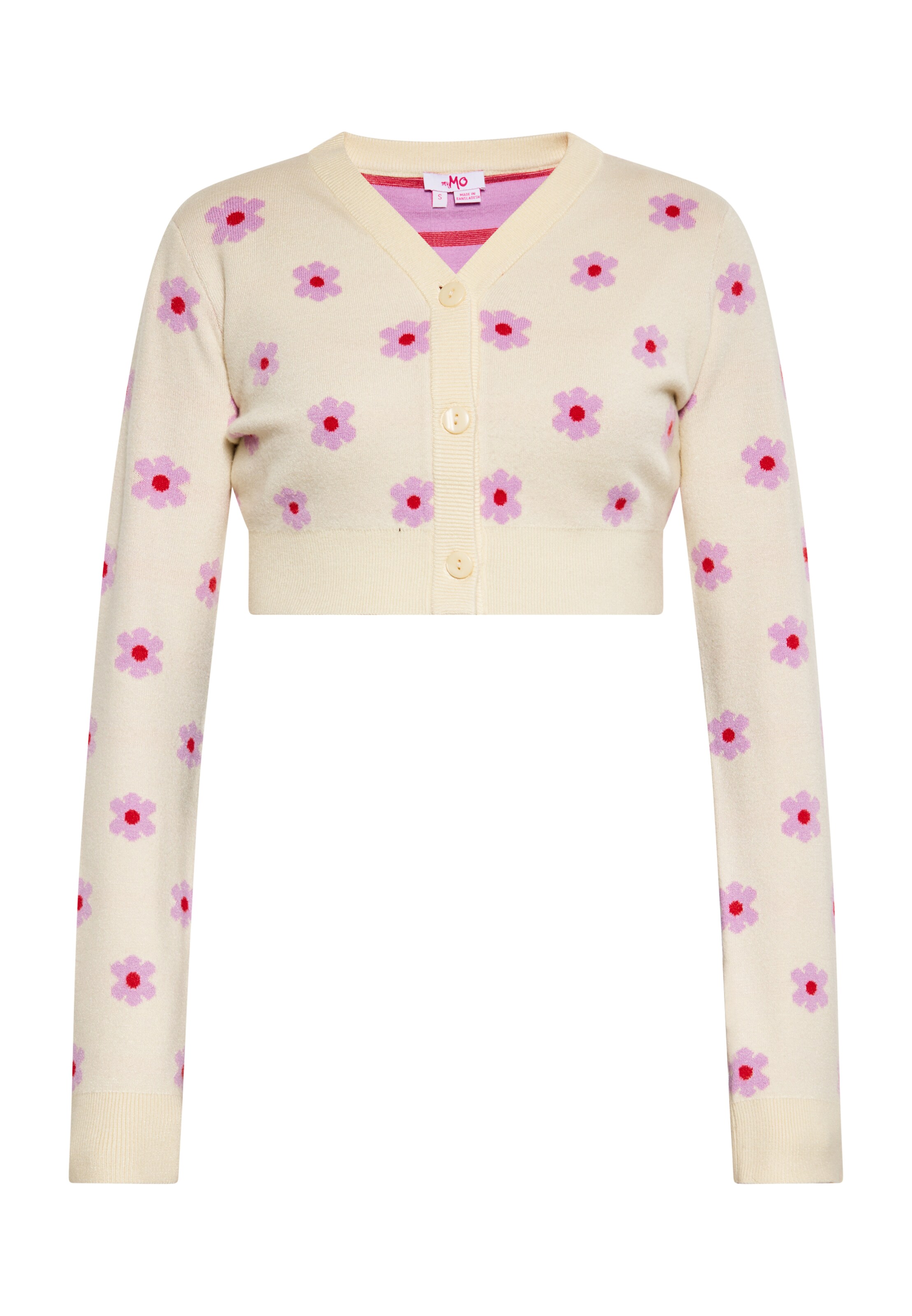 MYMO - Casaco de malha em bege: frente