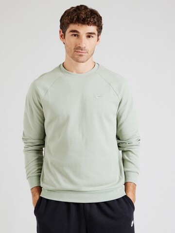 NIKE Athletic Sweatshirt 'PRIMARY' in Green: front