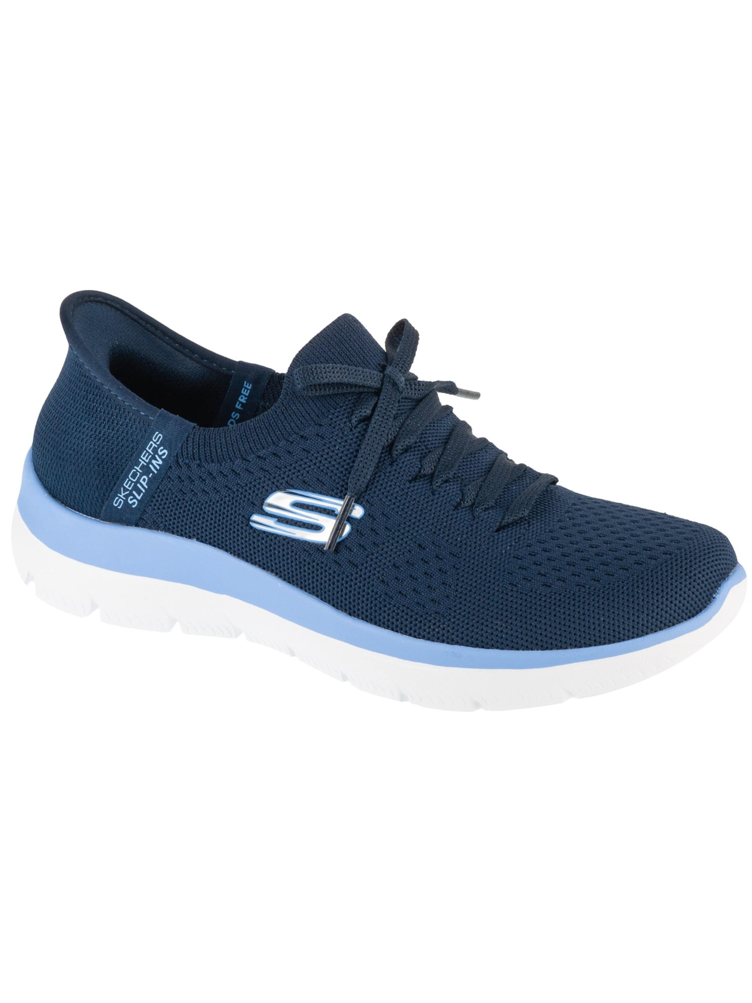 Baskets basses 'Skechers Slip-Ins: Summits - New Daily' SKECHERS en bleu : devant