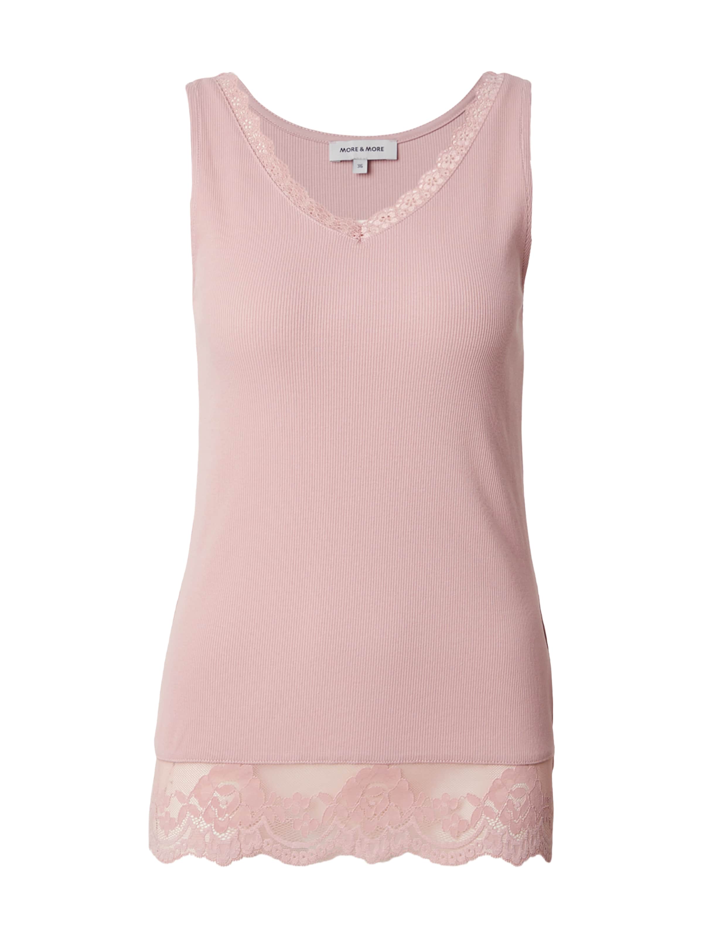 MORE & MORE Top – pink: přední strana