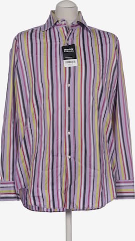 Etro Button Up Shirt in M in Purple: front
