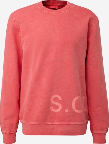 s.Oliver Sweatshirt in Rot: predná strana