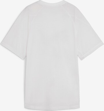 T-shirt fonctionnel 'EVOSTRIPE' PUMA en blanc