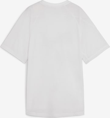 PUMA Λειτουργικό μπλουζάκι 'EVOSTRIPE' σε λευκό