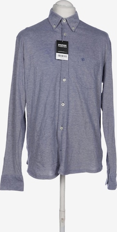 BOGNER Hemd L in Blau: Vorderseite
