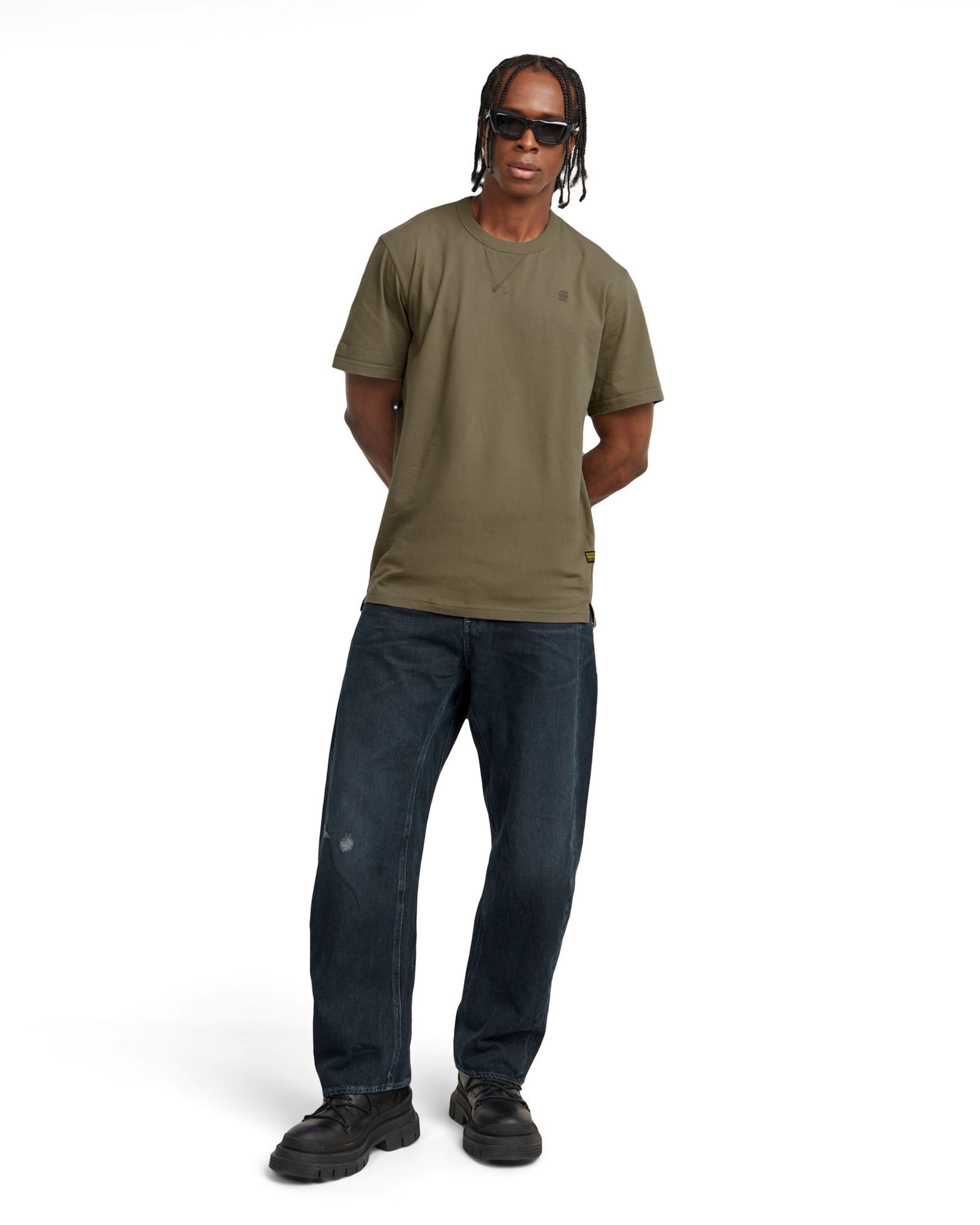 G-STAR Loosefit Jeans in Blauw