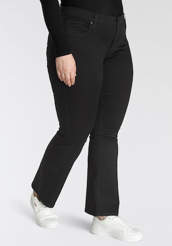 juoda Levi's® Plus Platėjantis Džinsai '315'