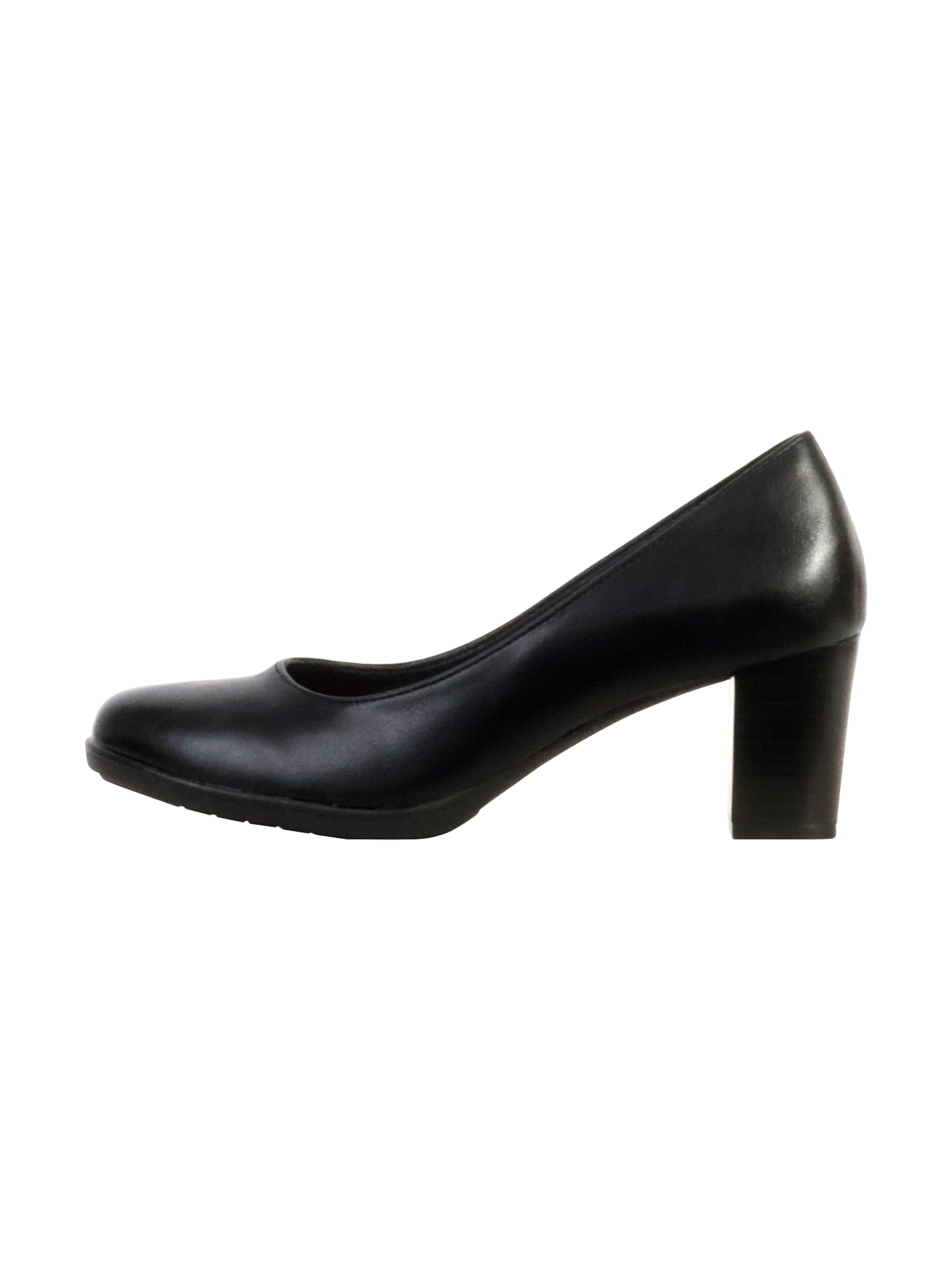 Super Mode Pumps 'M&M Pumps mit Absatz' in Zwart: voorkant