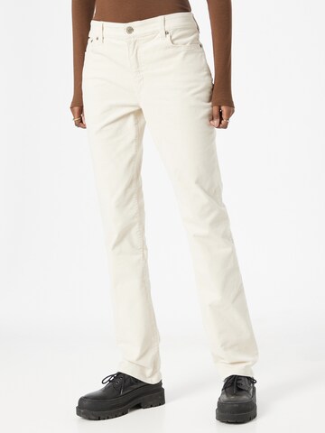 Lauren Ralph Lauren Regular Broek in Beige: voorkant