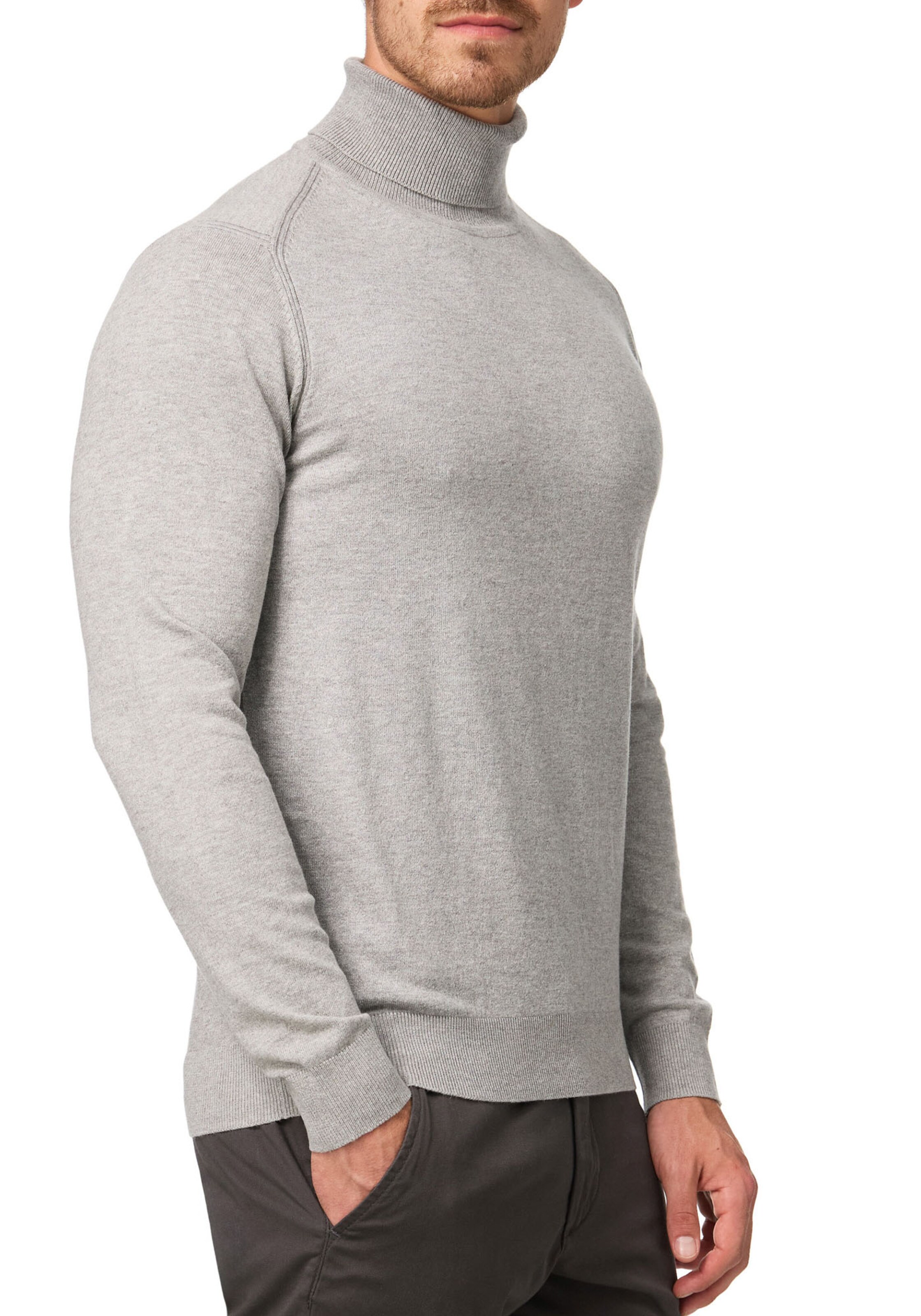 INDICODE JEANS Sweater in Grey