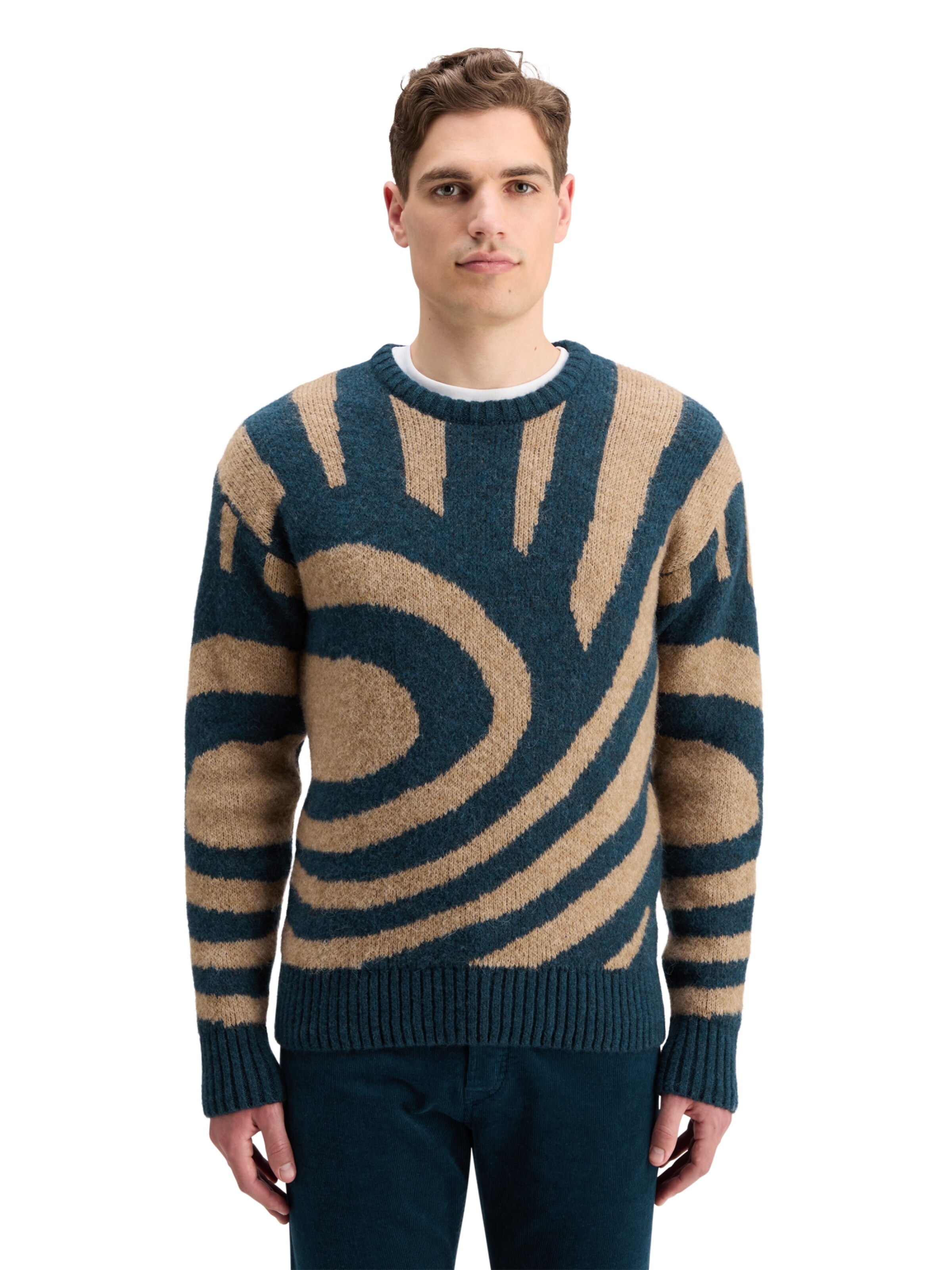 SCOTCH & SODA Sweater in Brown: front