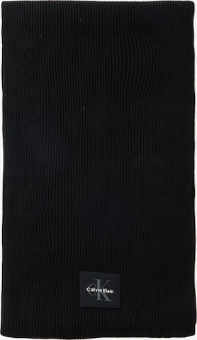 Regular Écharpe Calvin Klein en noir : devant