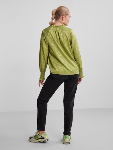 PIECES Blouse 'DIANA' in Groen
