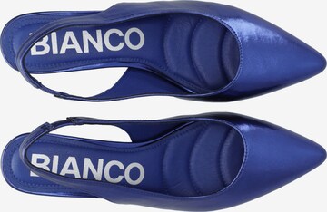 Bianco Slingpumps in Blauw