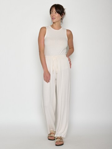 GREENBOMB Regular Pants 'Mood Basic' in White