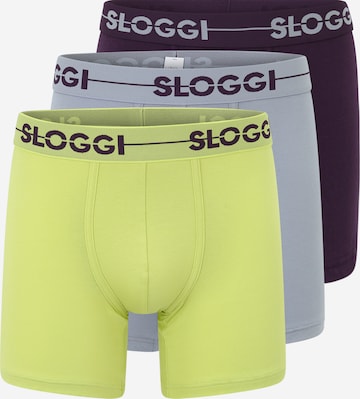 SLOGGI Boxer shorts 'men Go' in Blue: front