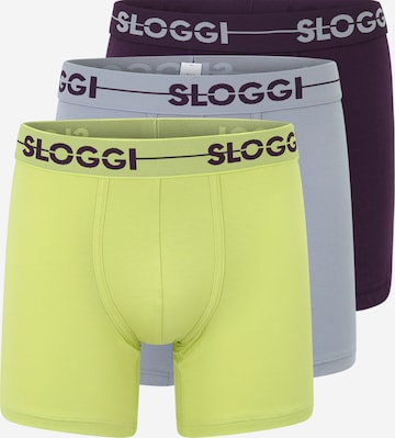 SLOGGI Boxerky 'men Go' – modrá: přední strana