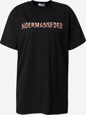 Hoermanseder x About You Shirt 'Suki' in Black: front