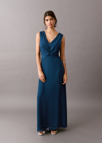 MANGO TEEN Dress 'Iris' in Blue: front