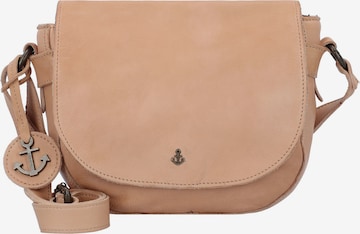 Borsa a tracolla di Harbour 2nd in beige: frontale
