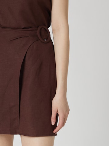 Guido Maria Kretschmer Women Skirt 'Leonique ' in Brown