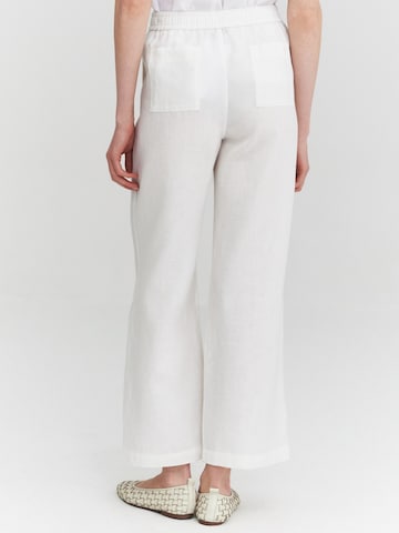 TATUUM Wide Leg Hose 'Smarta 1' in Weiß