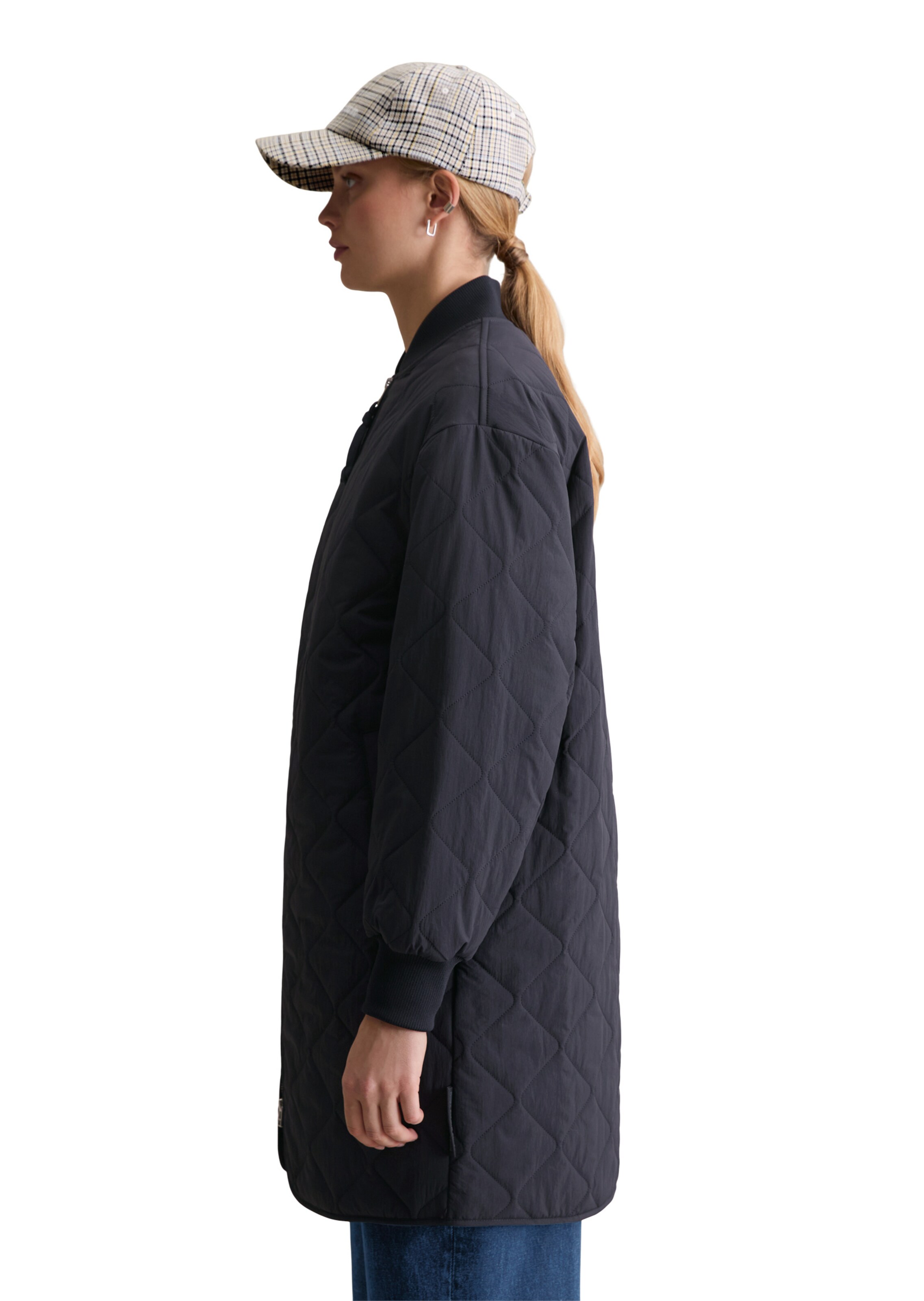 Marc O'Polo DENIM Steppmantel in Blau