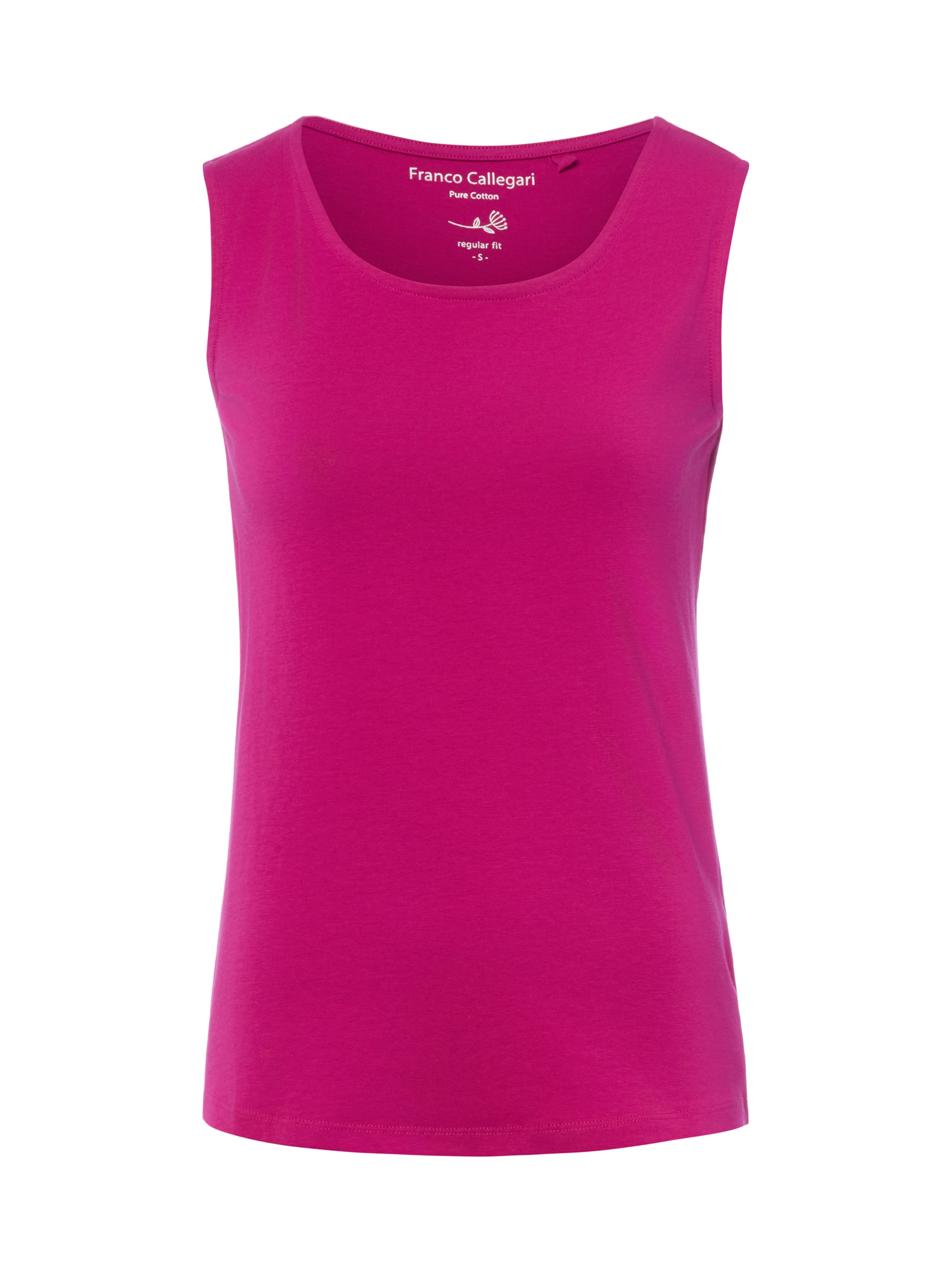 Franco Callegari Tanktop in Pink: Vorderseite