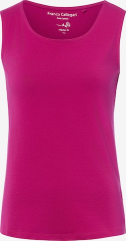 Franco Callegari Top in Pink: front