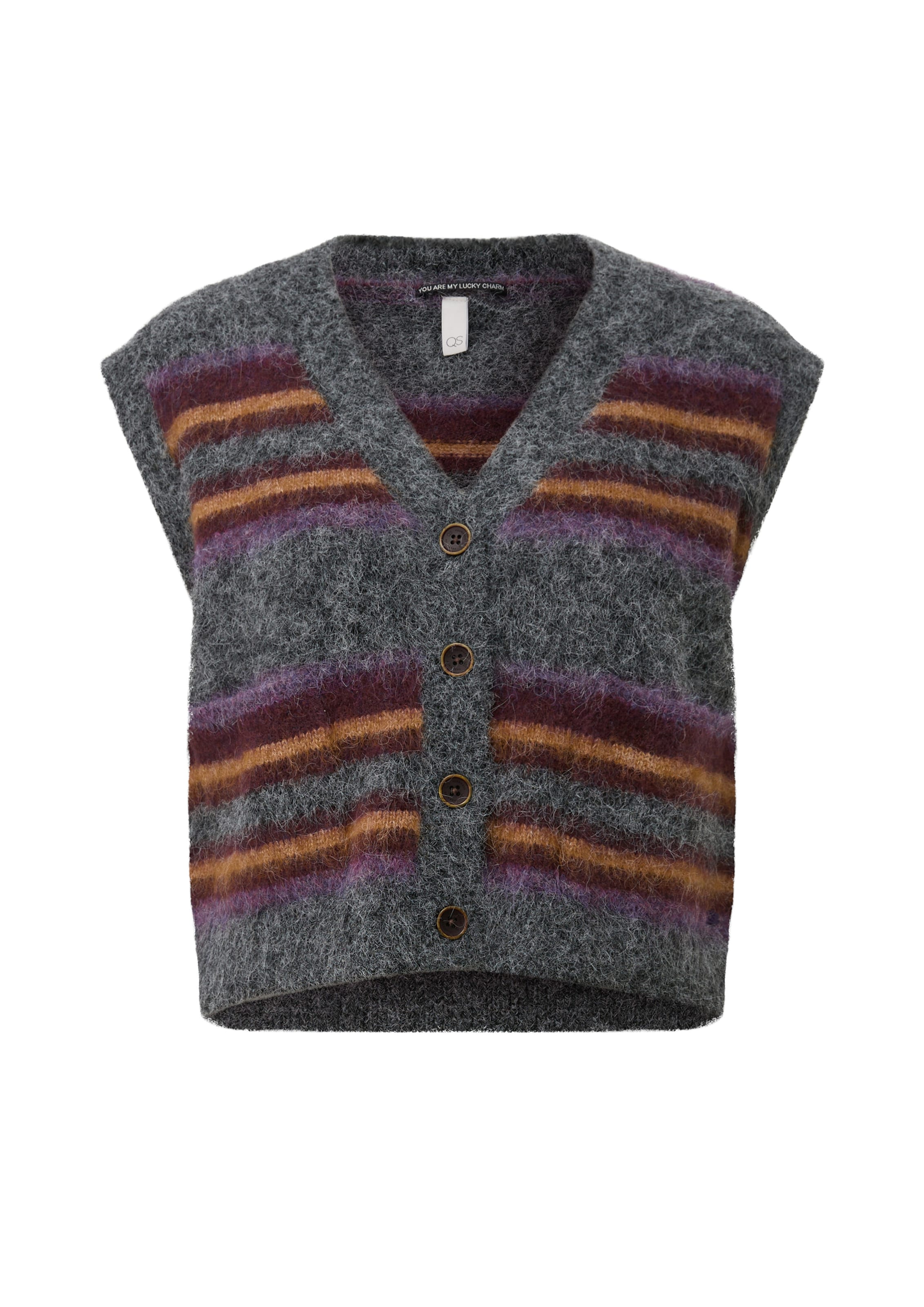 Gilet QS en gris : devant
