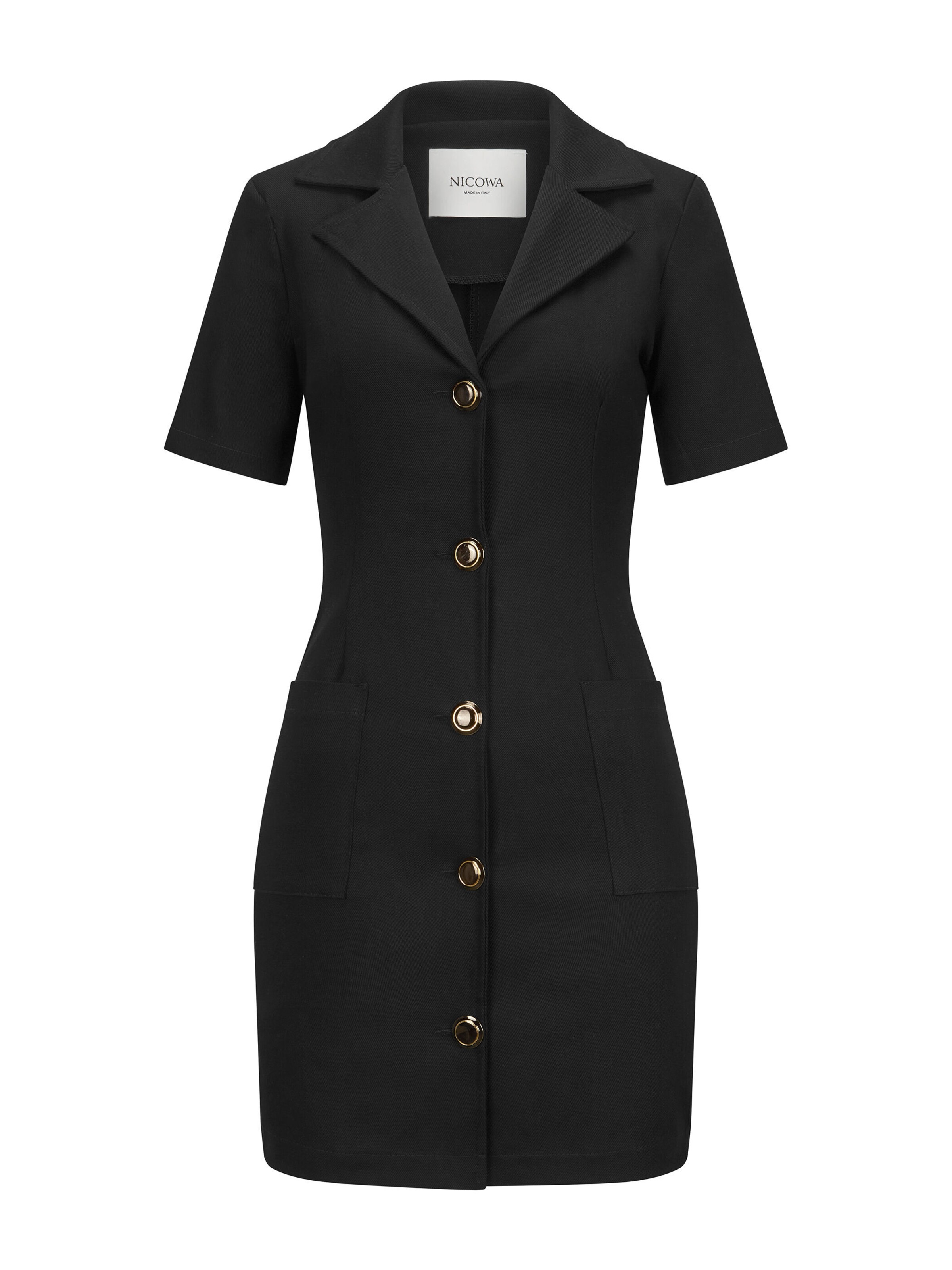 Nicowa Kleid 'Rilona' in schwarz, Produktansicht