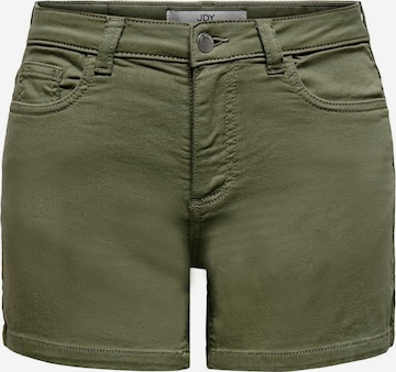 JDY Regular Pants in Green: front