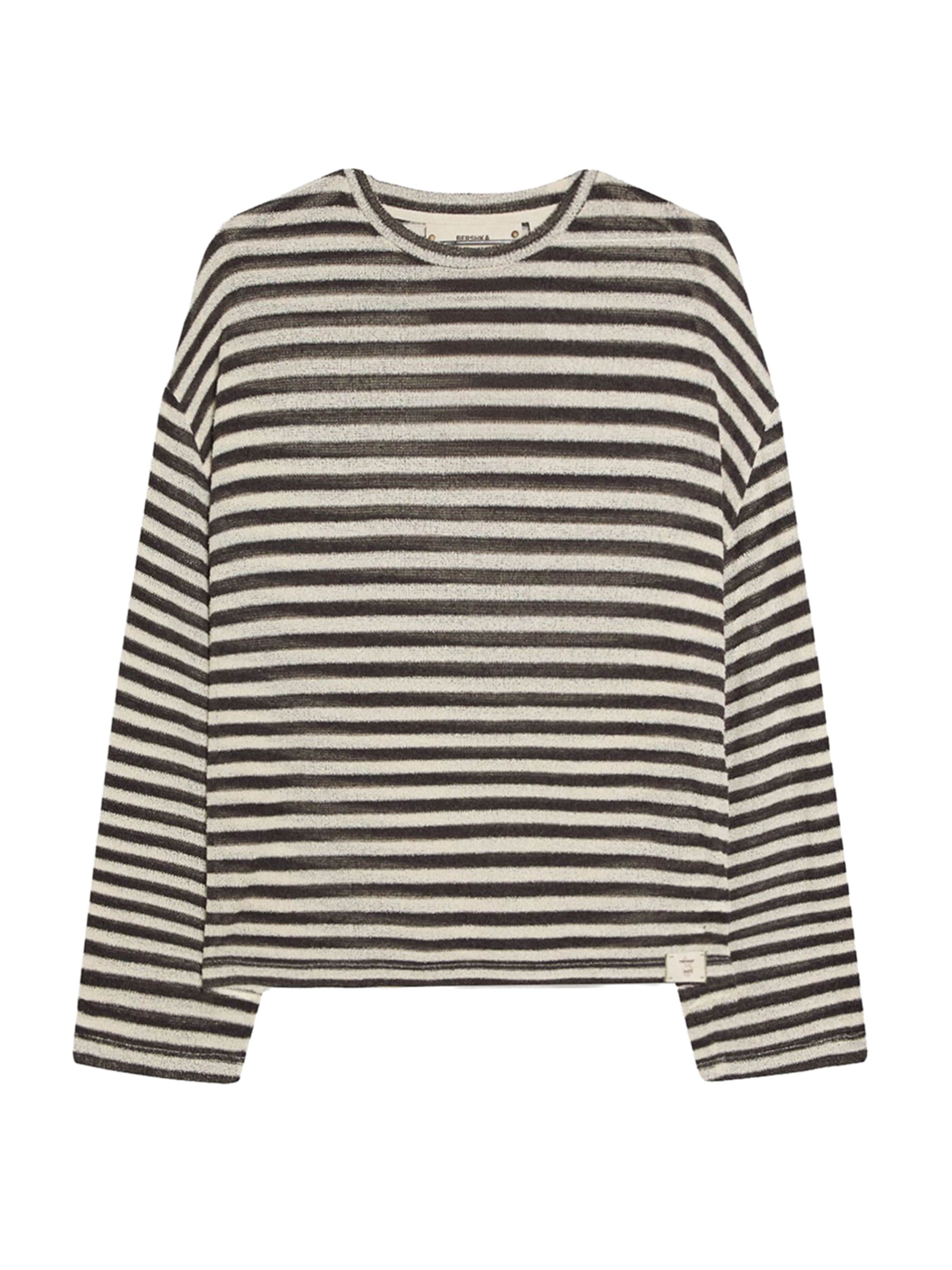 T-Shirt Bershka en beige : devant