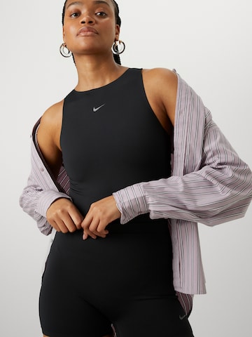 juoda NIKE Siauras Sportinės kelnės