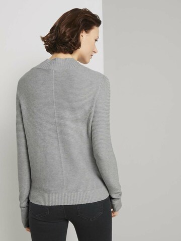 TOM TAILOR Pullover in Grau