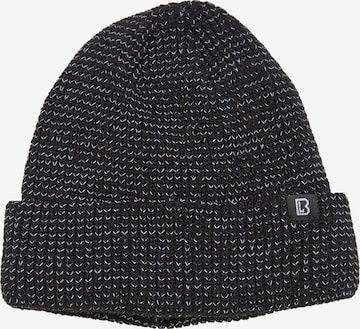 Bonnet Brandit en noir : devant