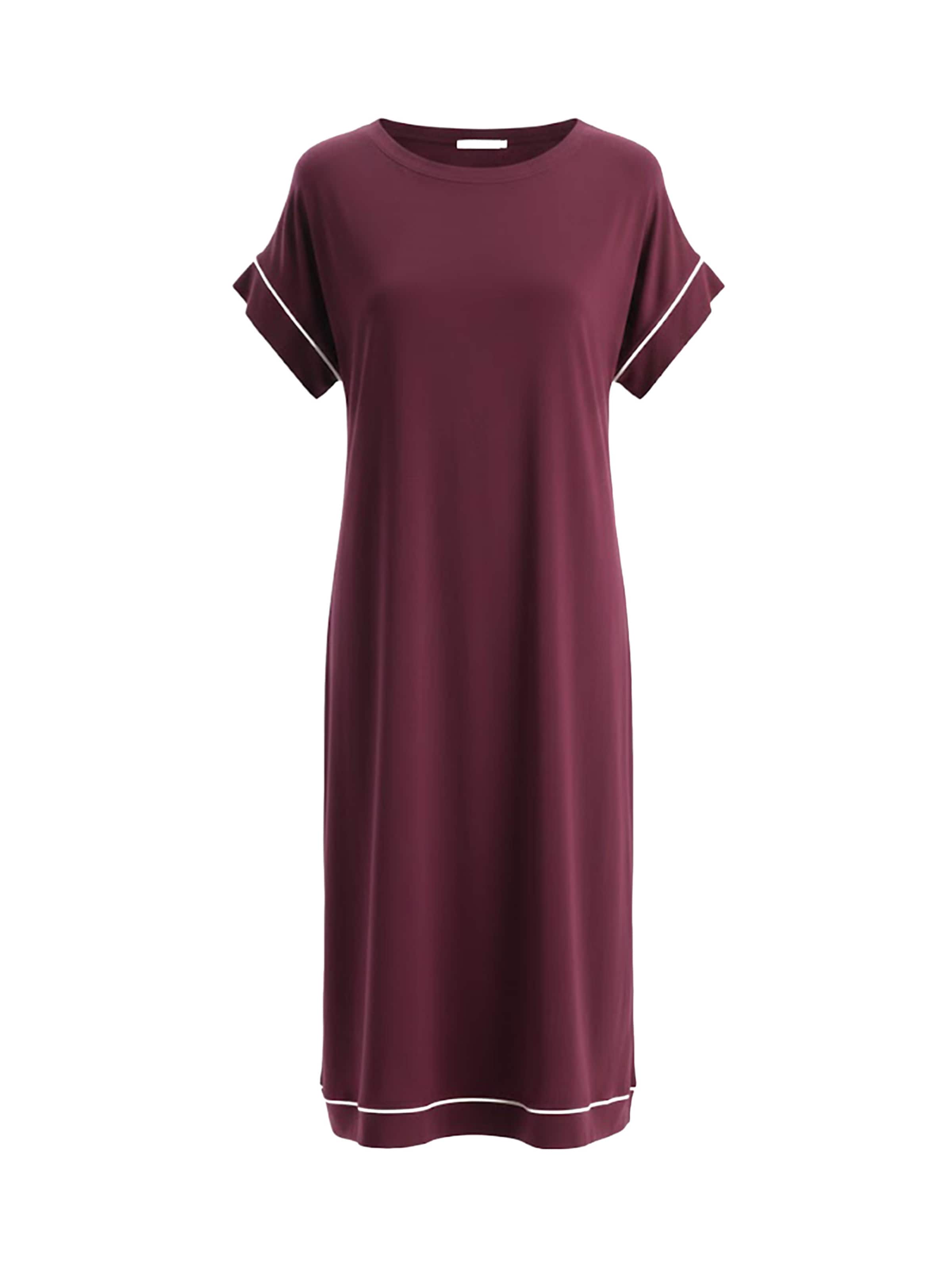 Chemise de nuit Dagi en rouge : devant