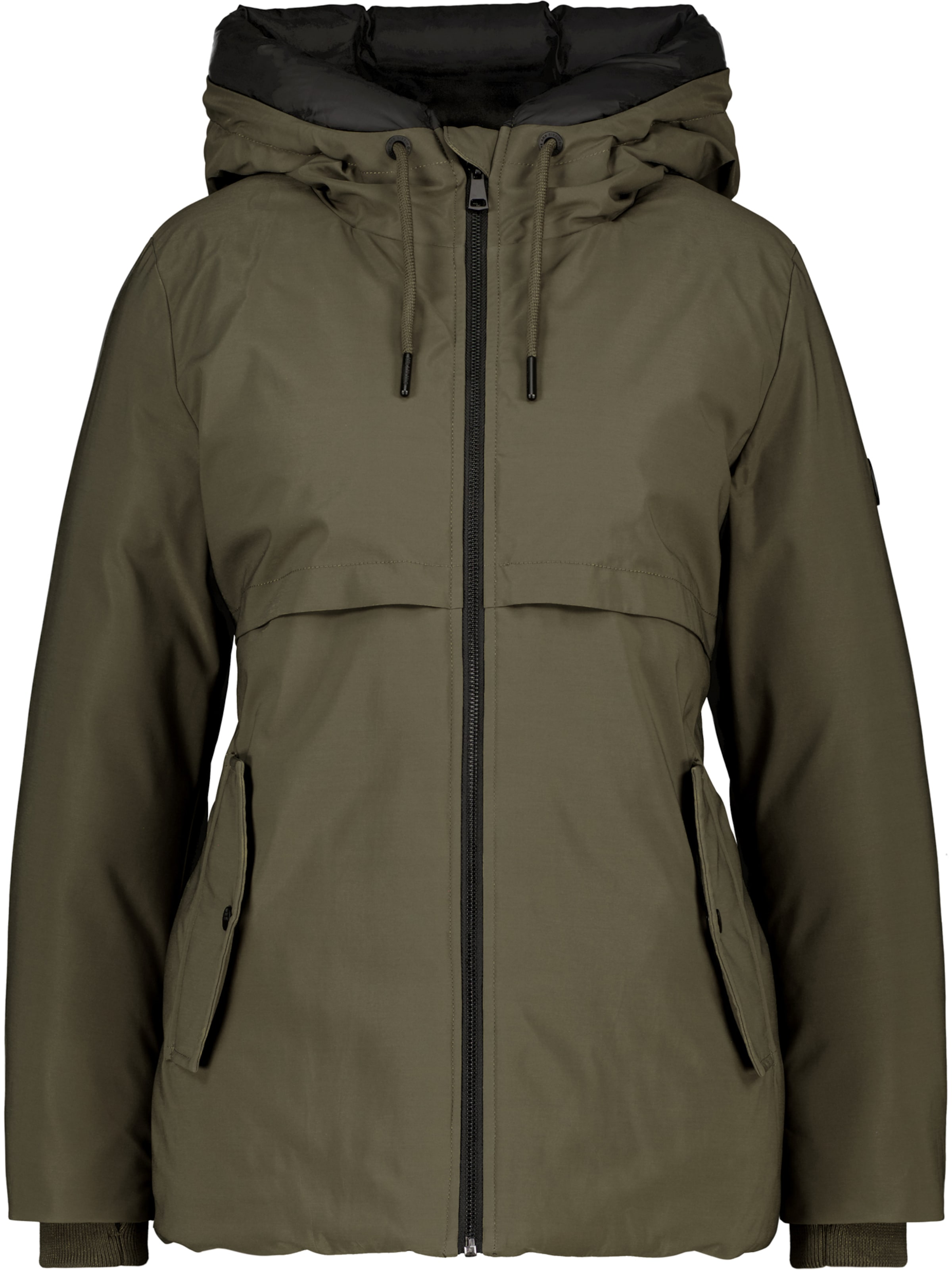 alife & kickin Winter Jacket 'CicelyAK A' in Green: front