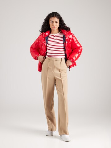 TOMMY HILFIGER Regular Bandplooibroek in Beige